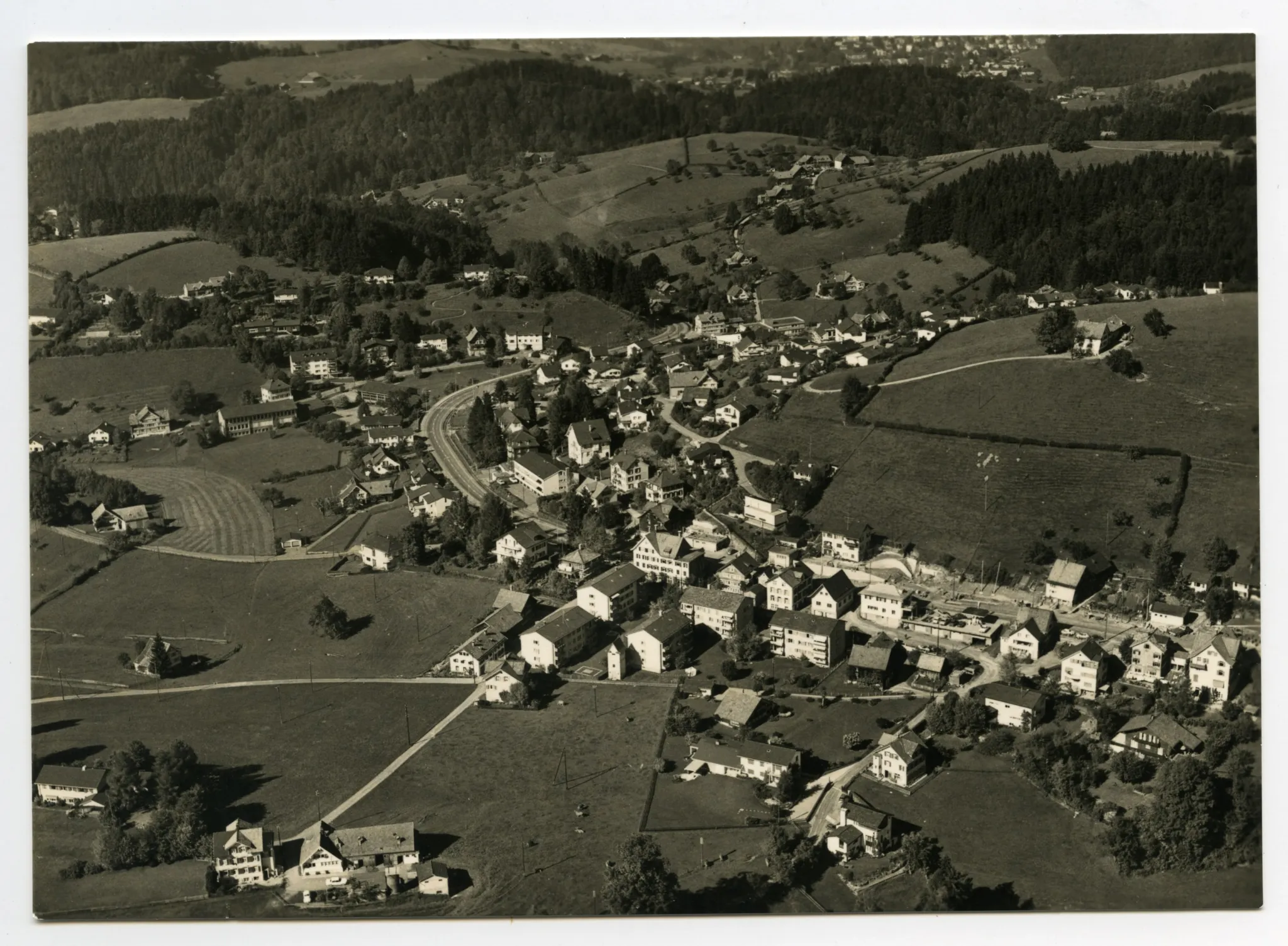 Niederteufen, Blick Richtung Lustmühle, St. Gallen