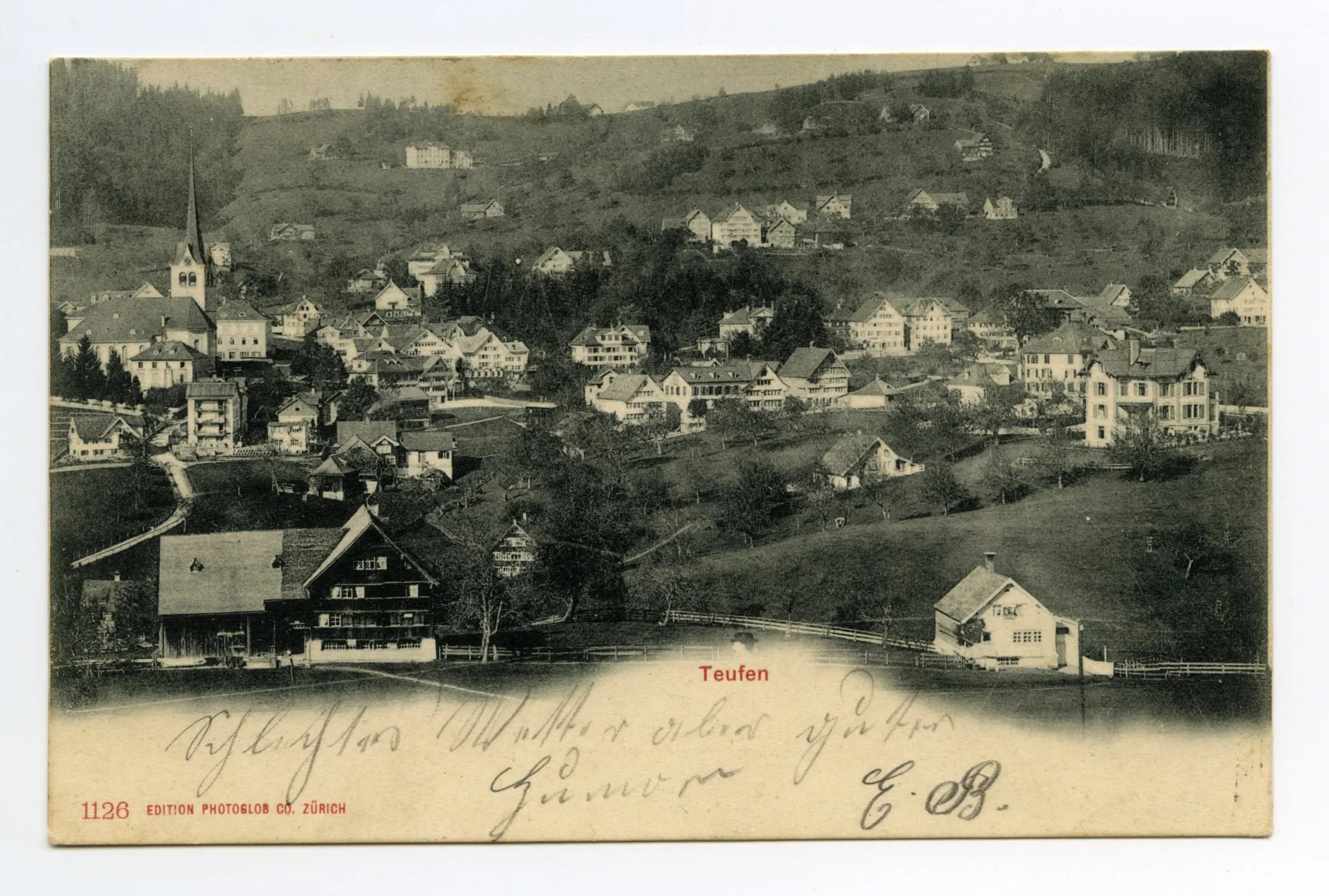 Blick zu Bad Sonder, Schäflisegg