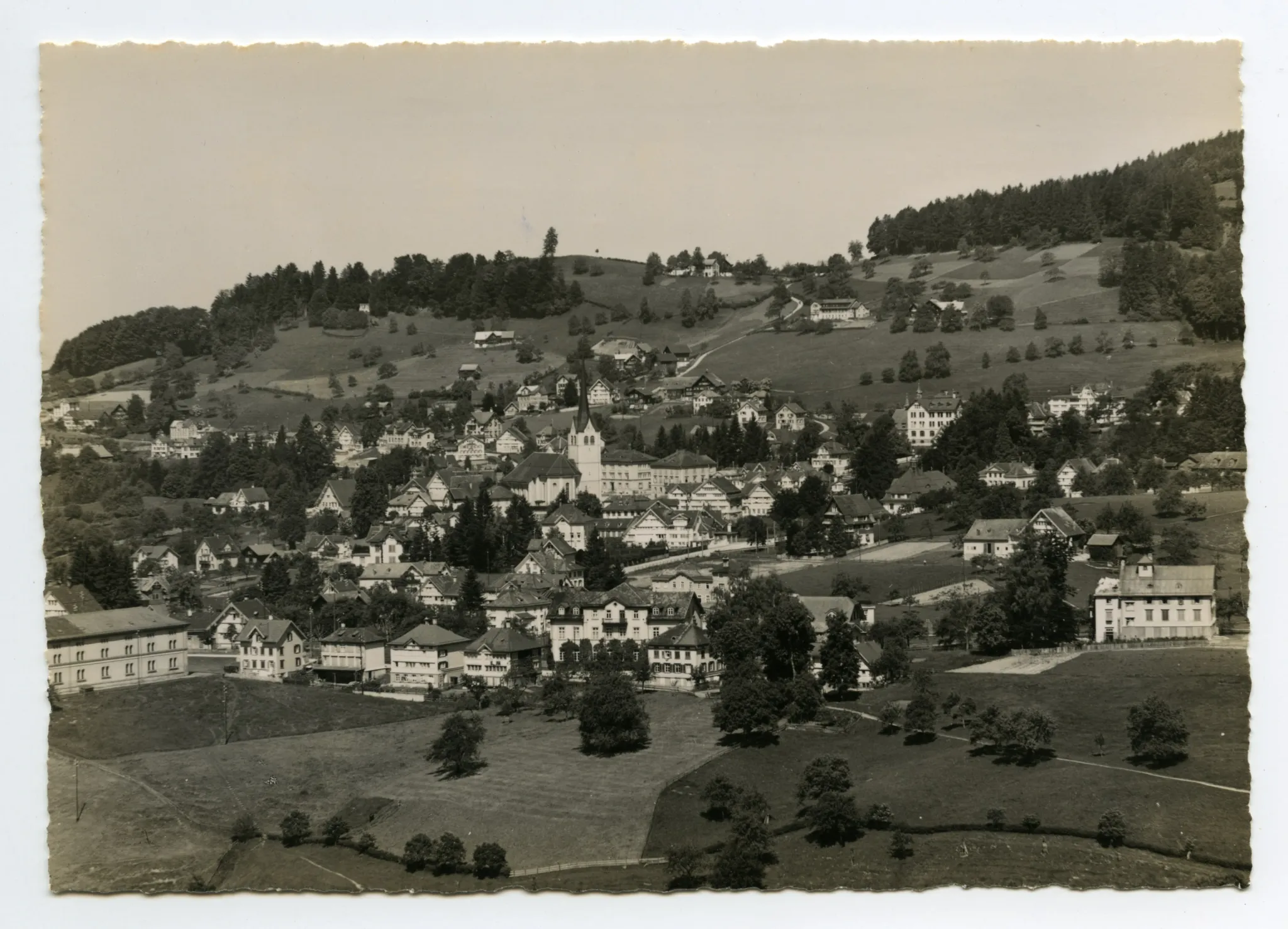 Mit Zeughaus (z.T.), Bleichi/Ebni. Blick zu Fernblick, Froher Aussicht