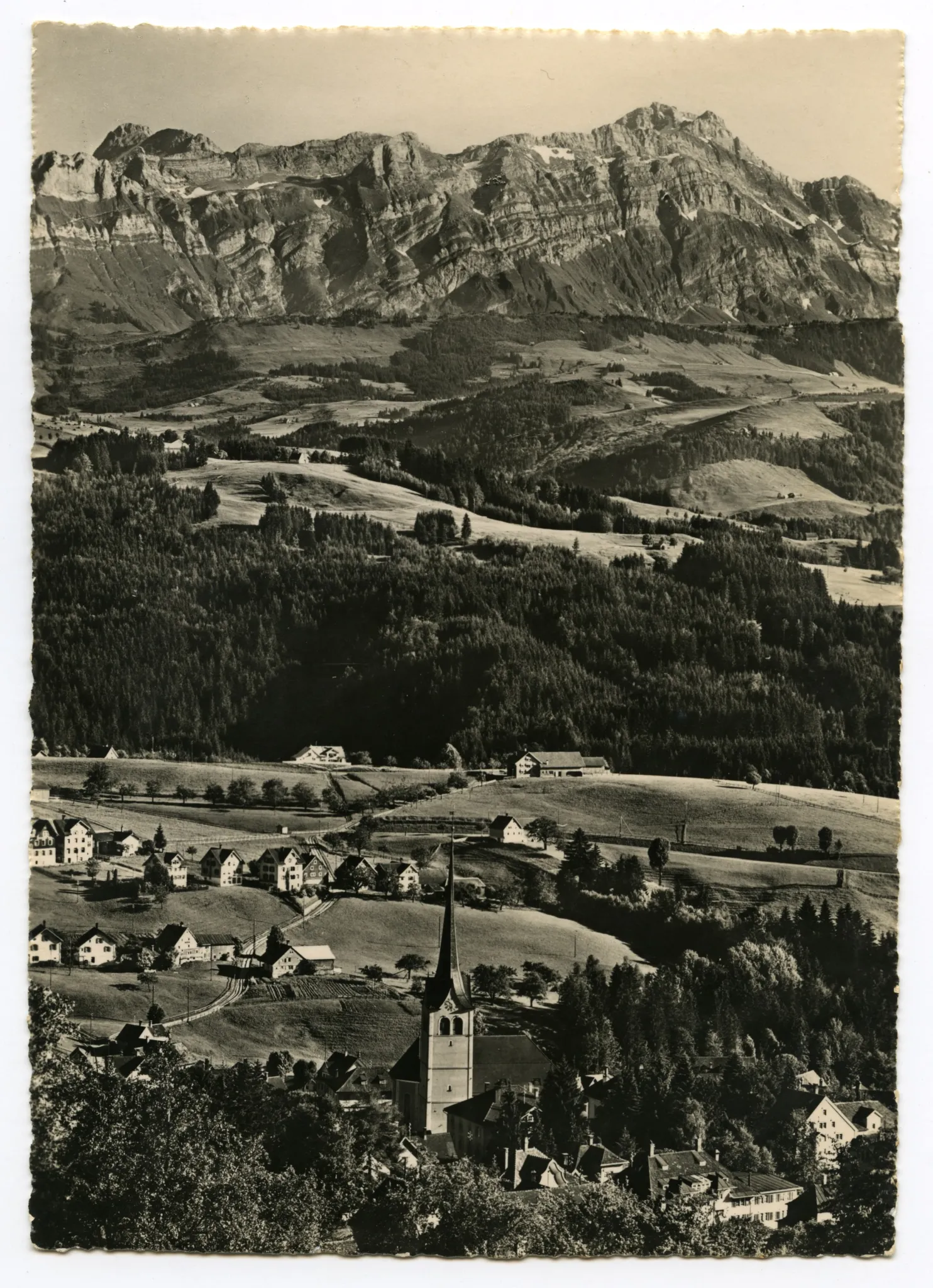 Grubenmannkirche, Schönenbüel, Säntis