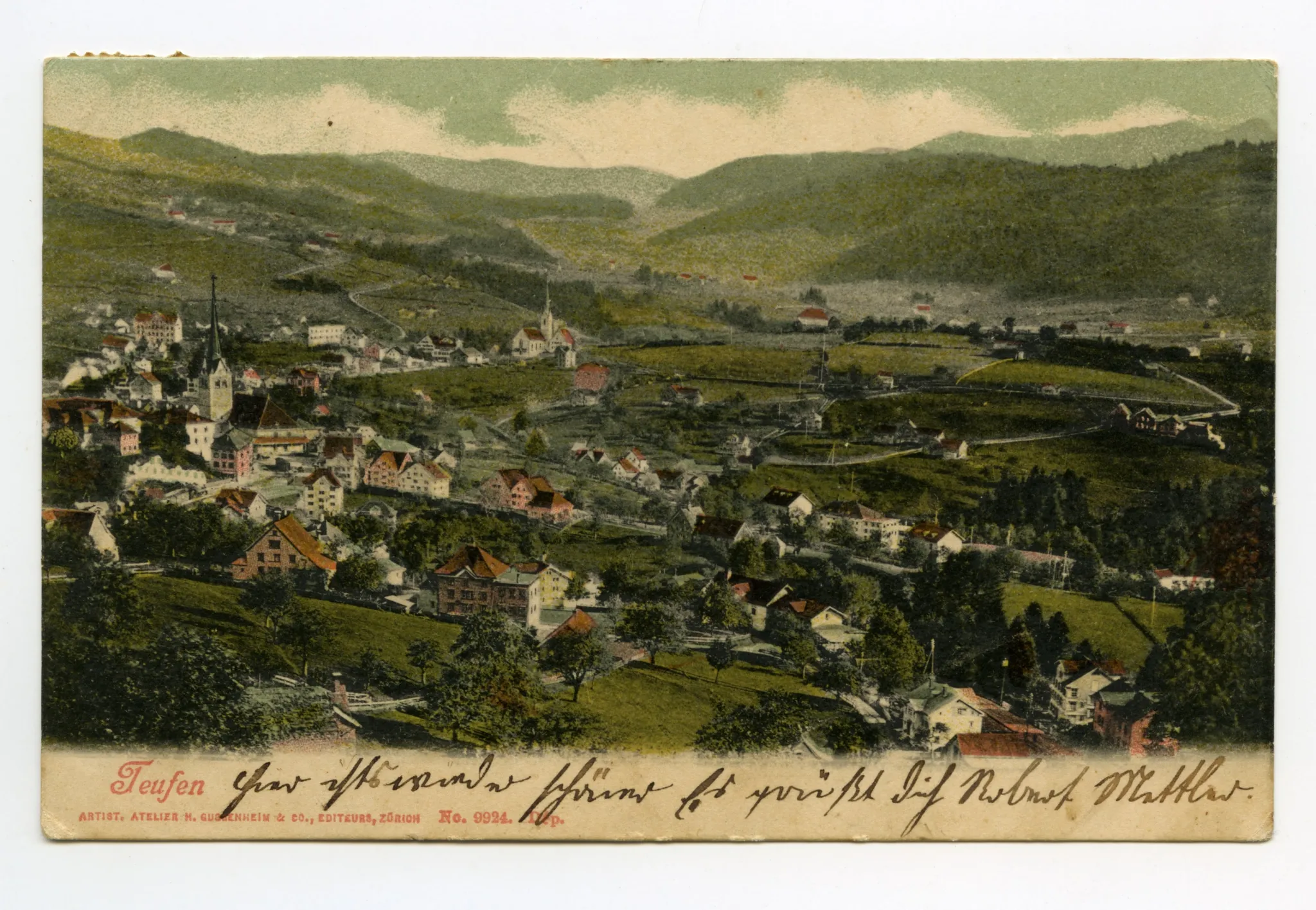 beide Dorfkirchen, Bächli/Schönenbüel, Ebni, Zeughaus, Blick zu Steigbach, büeler, Kamor/Hohem Kasten