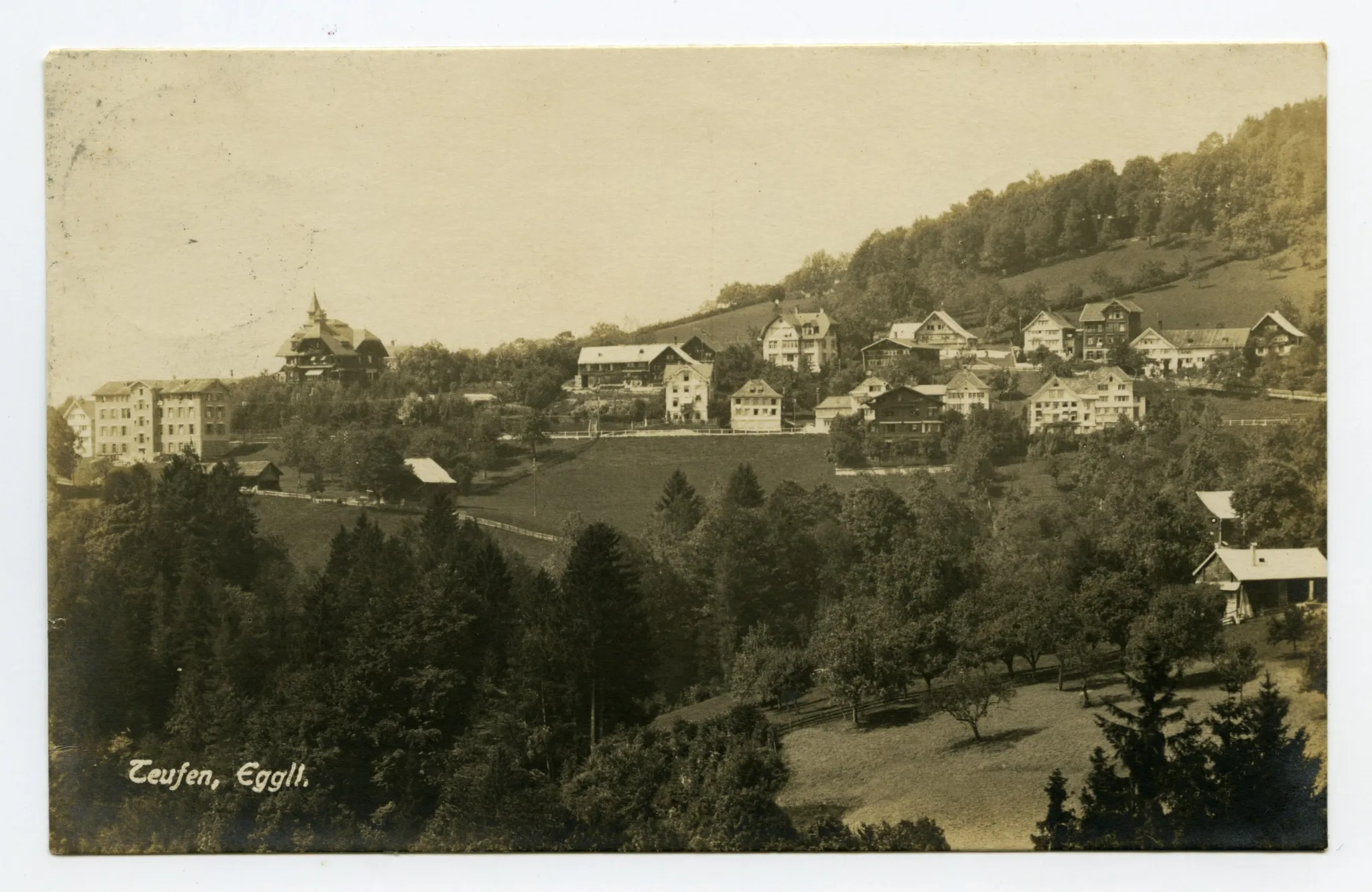 mit Villa „Türmlihaus“, Blick Richtung Nordwesten