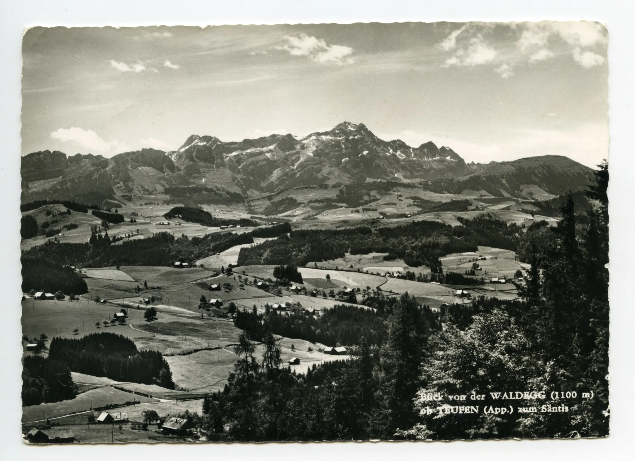 Blick von der Waldegg zum Alpstein