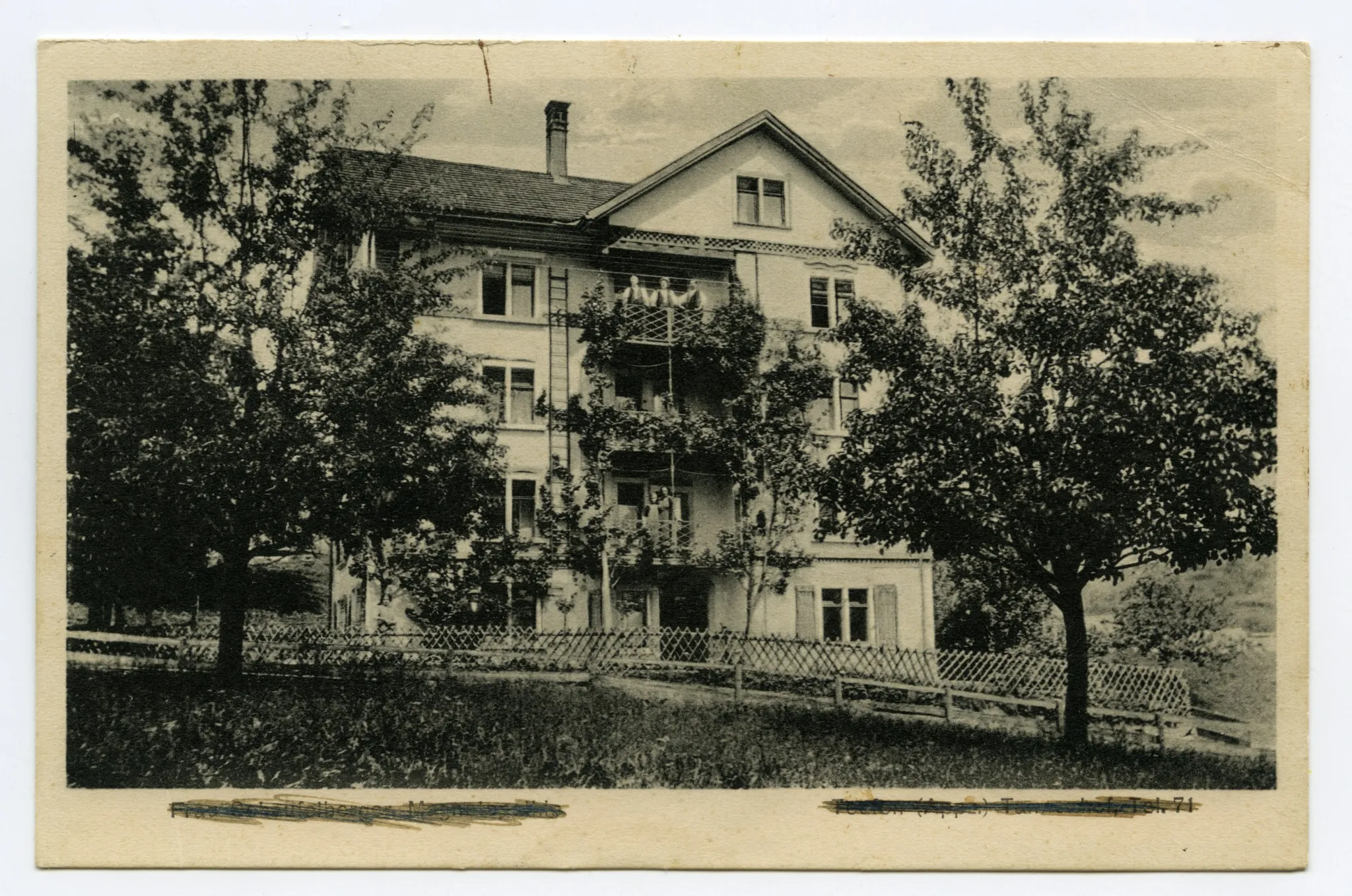 Privathaus, Speicherstrasse 44