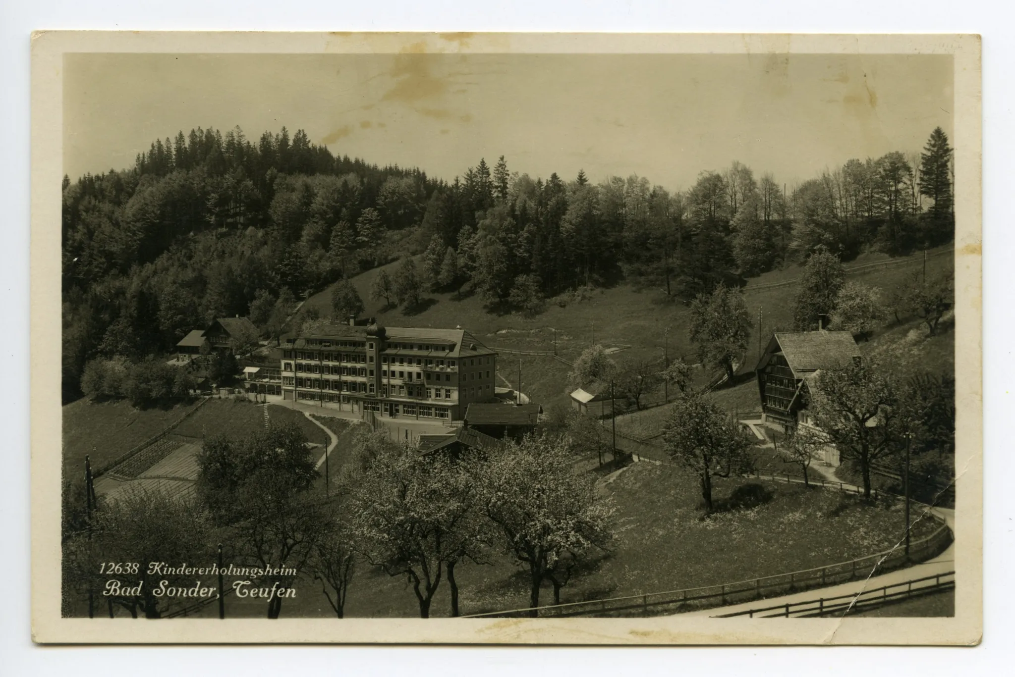 Gesamtansicht aus Südosten, Aufnahme von der Gremmstrasse aus