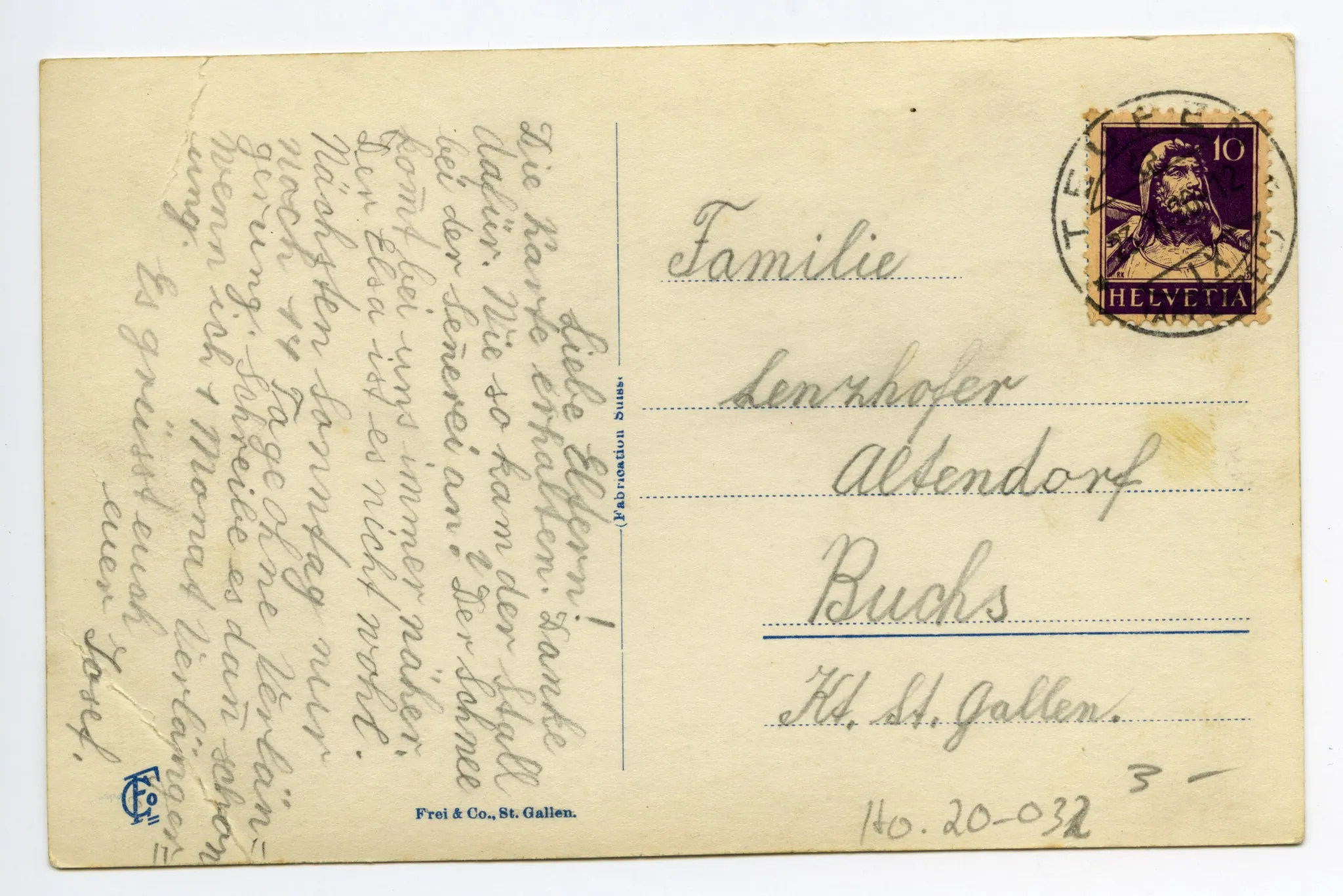 Gesamtansicht aus Südosten, Aufnahme von der Gremmstrasse aus
