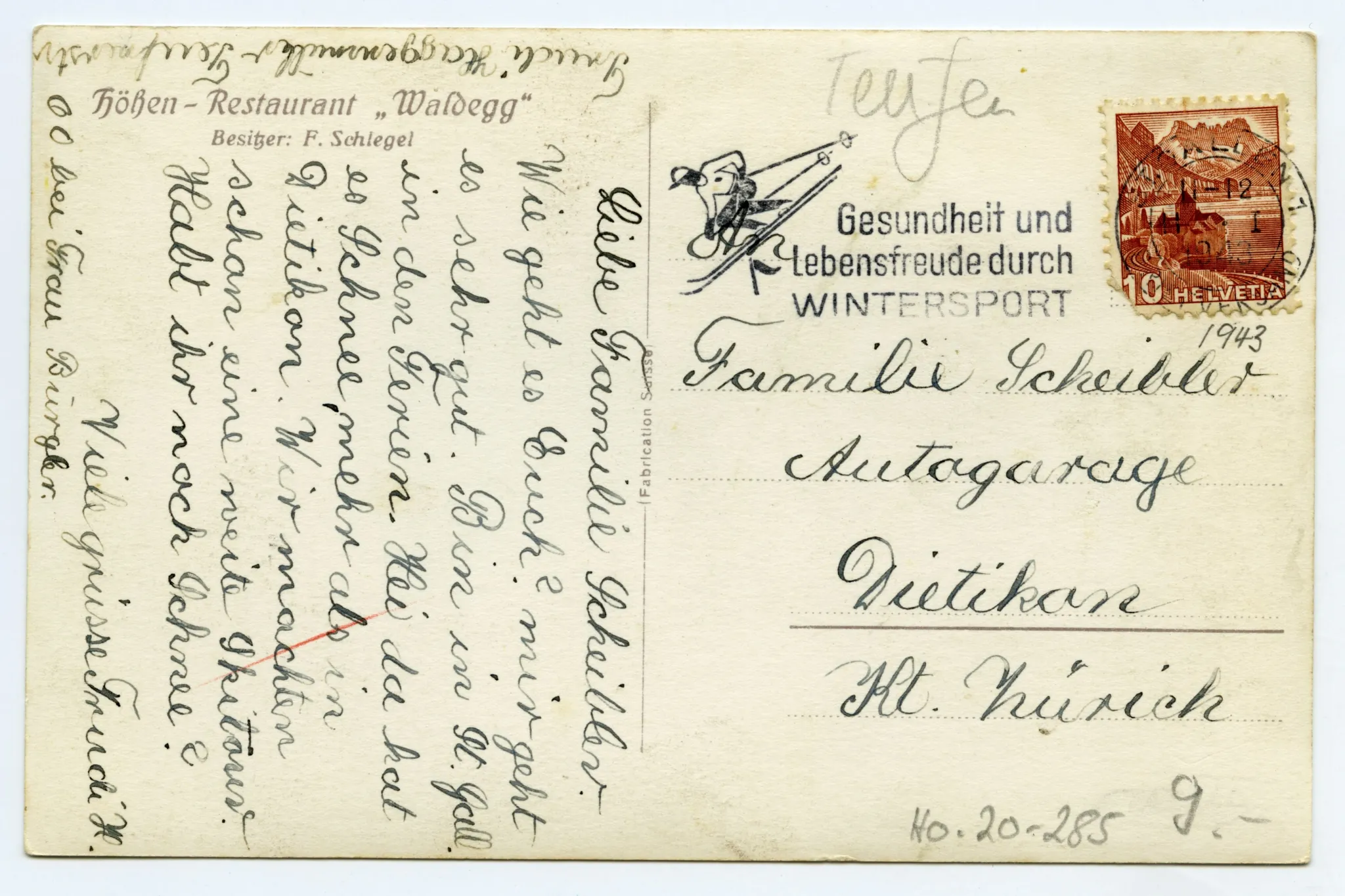 Ansicht aus Westen
