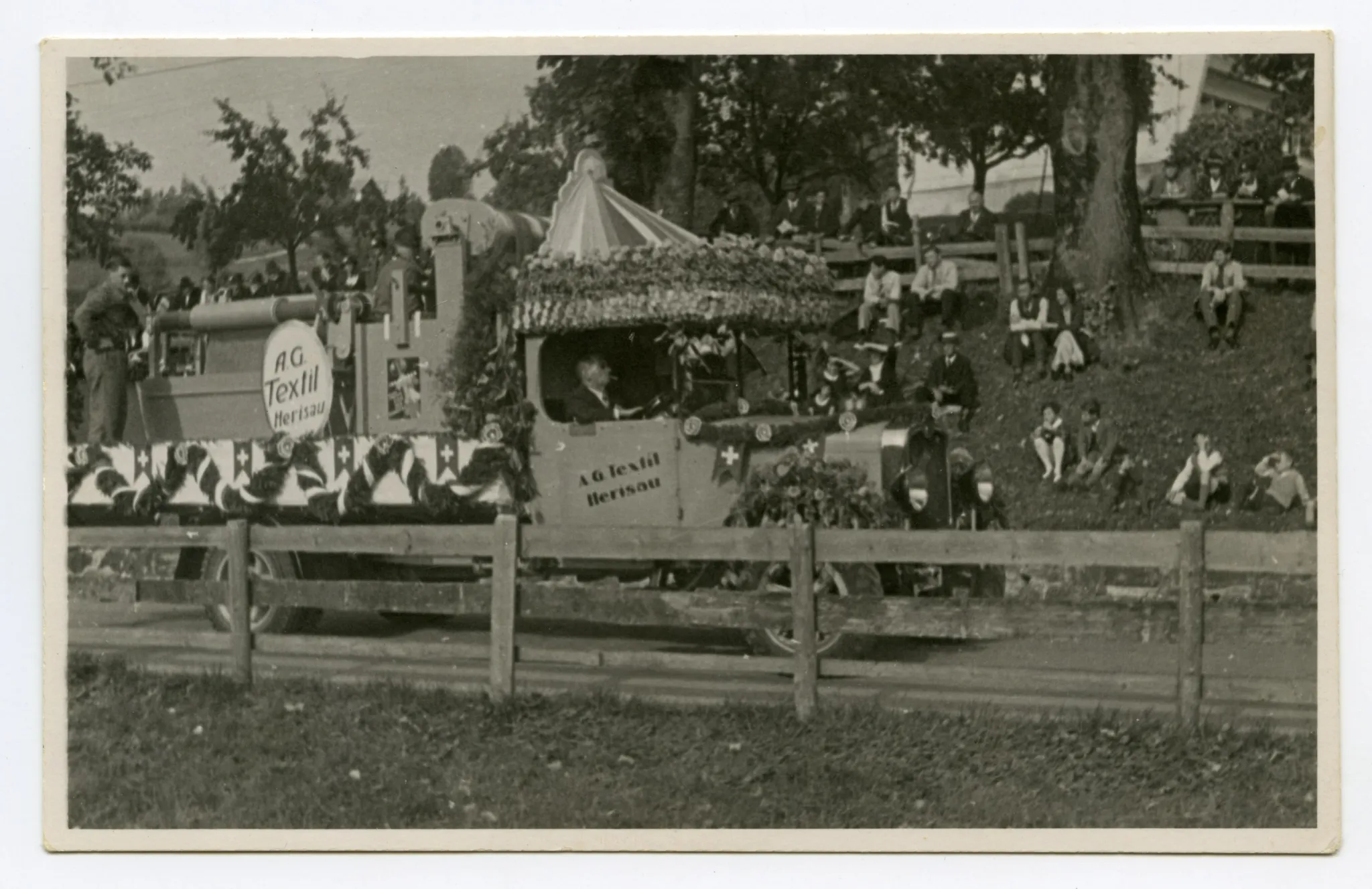 Lastwagen der AG Textil Herisau