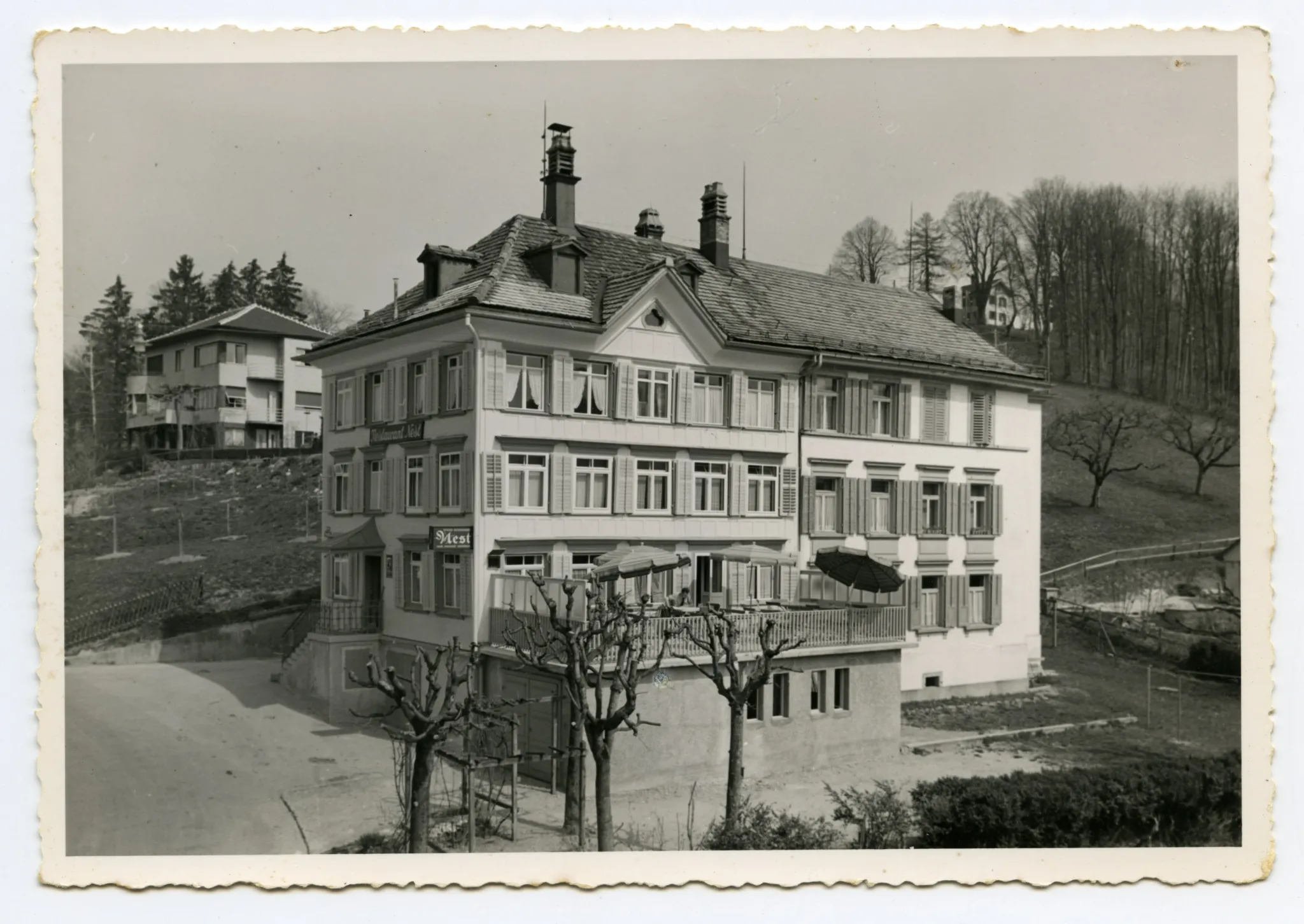 Aussenansicht des Restaurants