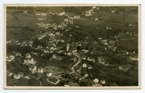 von Dorfplatz, Ebni, Bächli/Schönen-büel, Zeughaus, Lindenhügel, Sammelbüel, alte Kath. Kirche bis „Neubrücke“