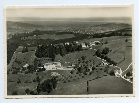 Schäflisegg, Blick über St. Gallen zum Bodensee (vgl. Hc.08-21)