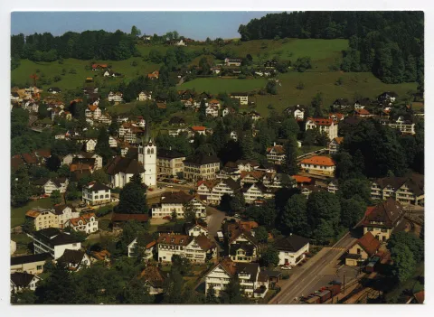 Bahnhof, Hecht, Grubenmannkirche bis Stofel; Blick zum Fernblick