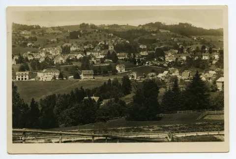mit Bächli, Bahnhof, Krankenhaus, Bad Sonder, Schäflisegg, Hüslersegg