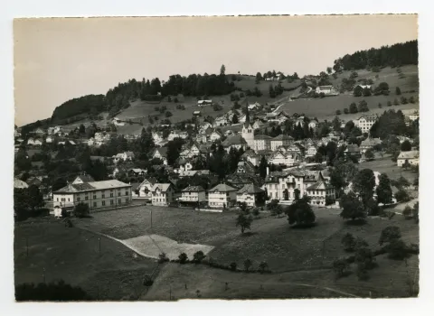 mit Zeughaus, Bleichi, Fernblick (Bauvisiere Chalet südwestl. vor Fernblick!)