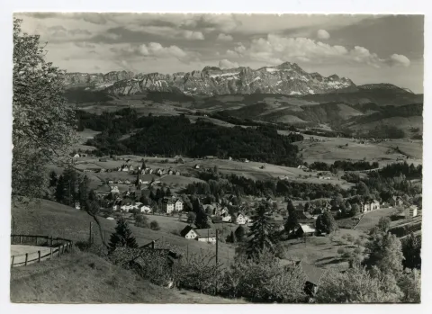 mit Grubenmannkirche, Schönenbüel, Alpstein