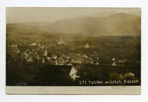 beide Dorfkirchen, Linde (ohne Saal?), Fänern, Kamor, Hoher Kasten
