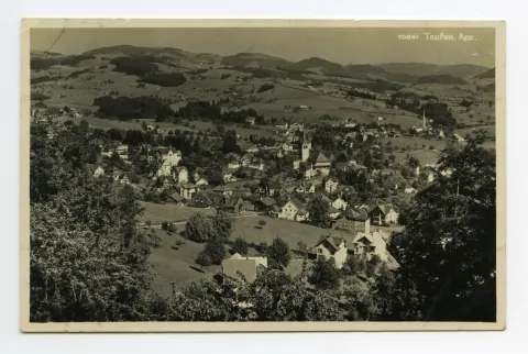 Hörli-Schulhaus, beide Dorfkirchen, Ebni/Lindenhügel/Zeughaus