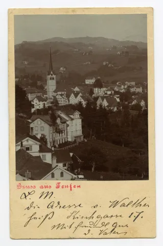 vorne Stofel, Blick zu unterem Hörli, Grubenmannkirche, Ebni, Hoher Buche