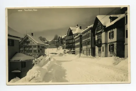 Unterrain (Dorfstrasse West), Winter
