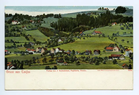 mit Bad Sonder. Blick zu den Eggen (vgl. Hc.19-01)