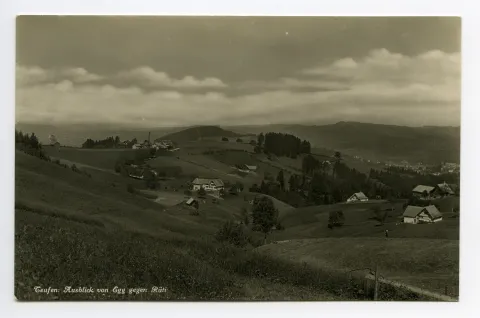 Ausblick von der Egg, Richtung Rüti