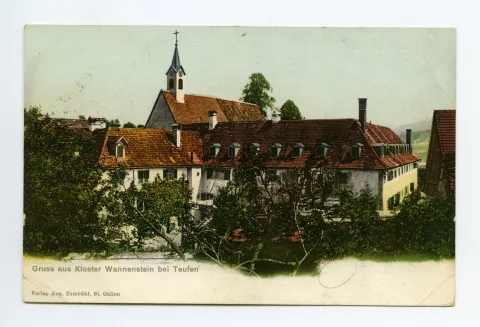 Kloster Wonnenstein, Ansicht von Westen
