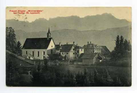 Kloster Wonnenstein, Ansicht aus Nordwesten