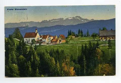 Kloster Wonnenstein Ansicht von Norden