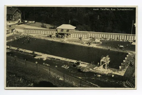 Freibad, Ansicht von Südosten