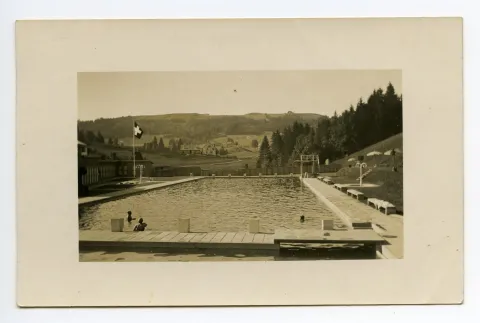 Freibad, Ansicht von Norden