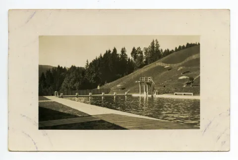 Freibad, Ansicht von Nordwesten
