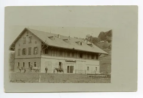 Strafanstalt Gmünden, Ansicht des Stalls von Süden