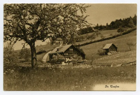 Privathaus, bei Fröhlichsegg, Feld 521