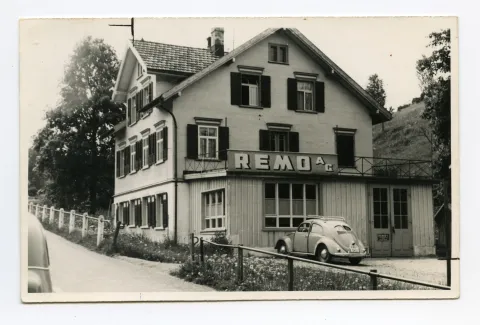 Haus Nibel), Aussenansicht des Hauses