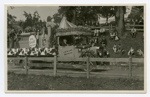 Lastwagen der AG Textil Herisau