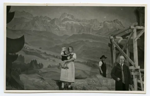 Szene des Festspiel Theaterstücks