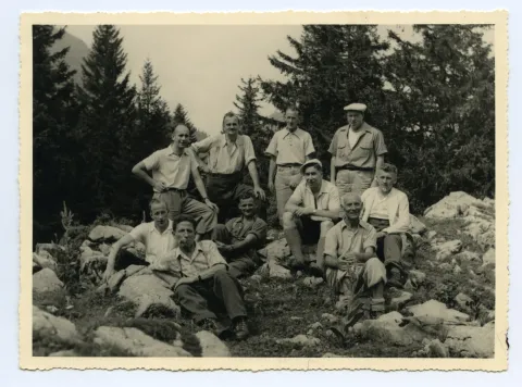 bei Ausflug zur Furgglen Hütte (Alpstein Club)
