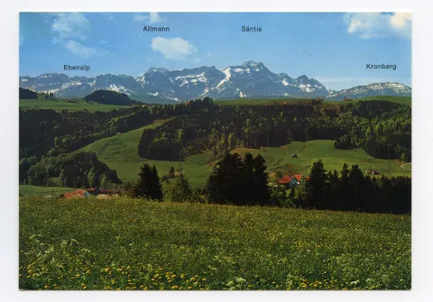 mit Sicht auf Alpstein